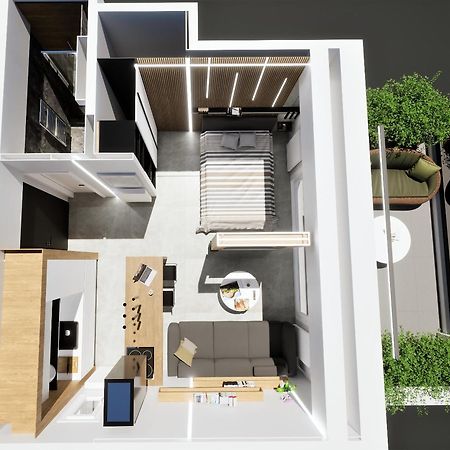 Larisa Absolute Suites, Sky View Smart Home Buitenkant foto