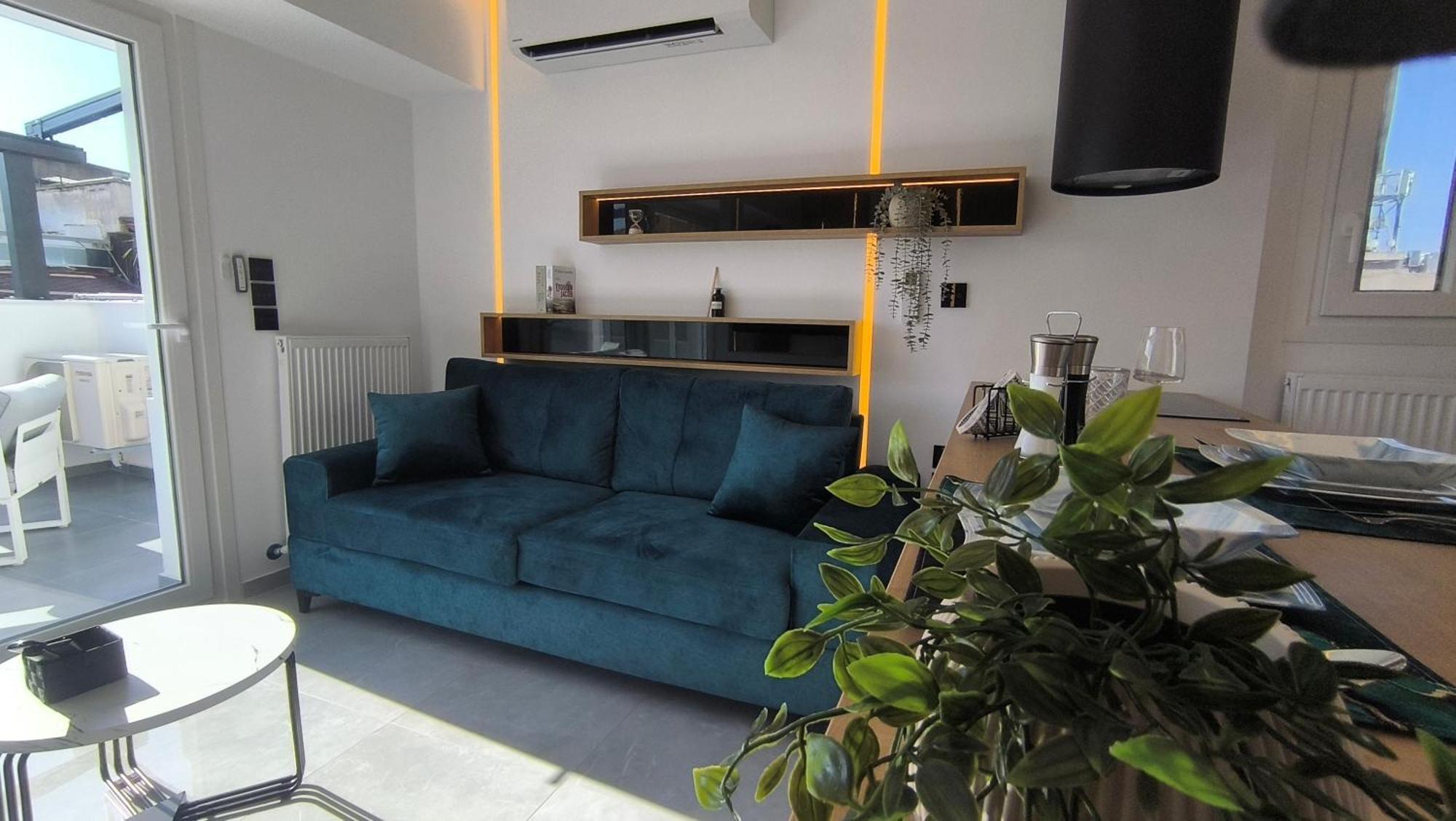 Larisa Absolute Suites, Sky View Smart Home Buitenkant foto