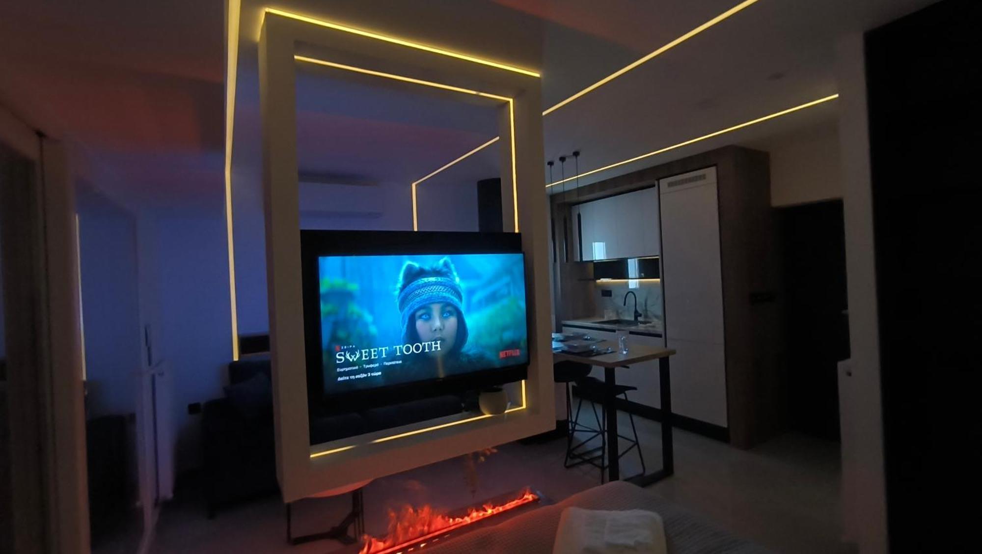 Larisa Absolute Suites, Sky View Smart Home Buitenkant foto