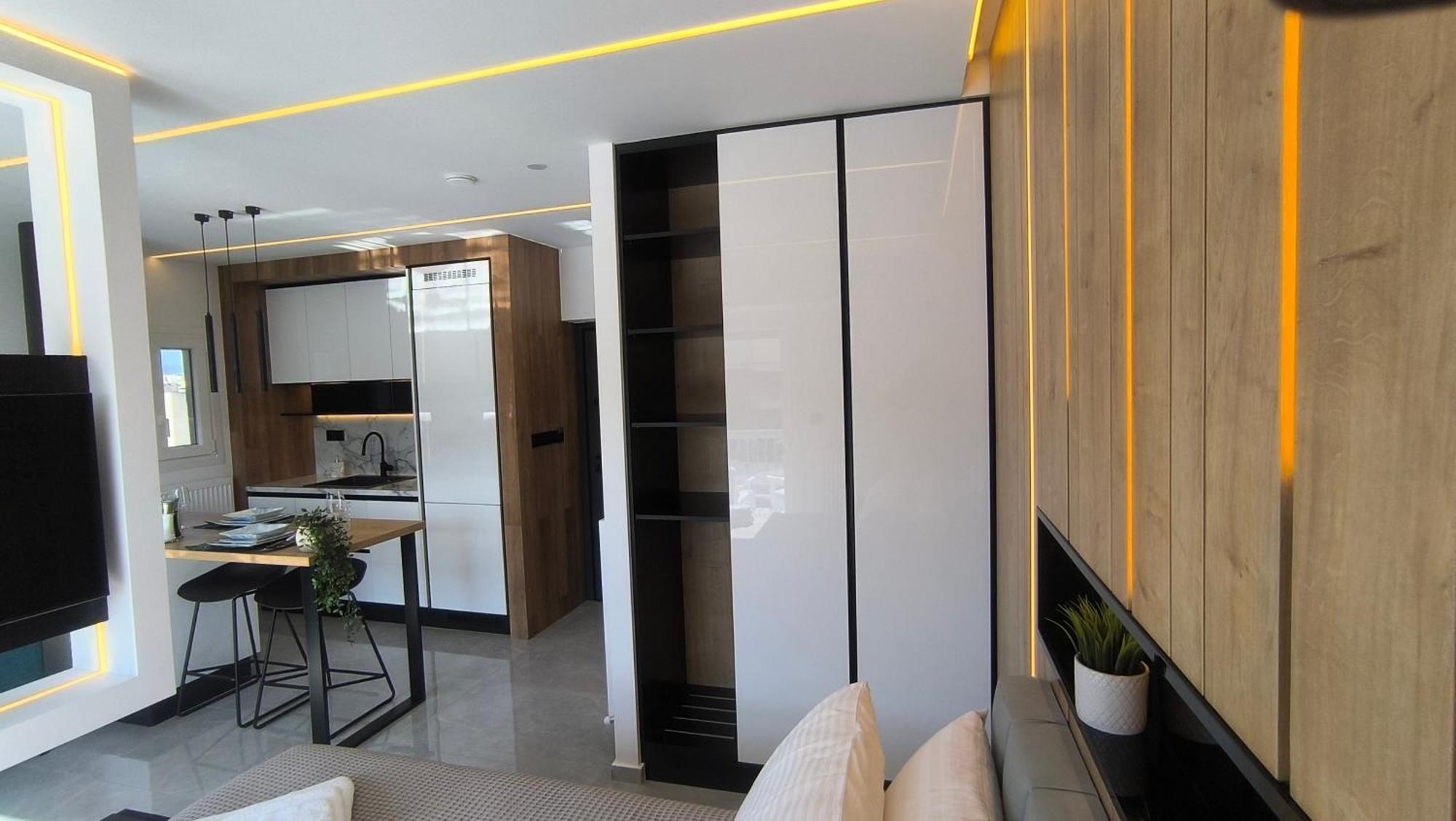 Larisa Absolute Suites, Sky View Smart Home Buitenkant foto