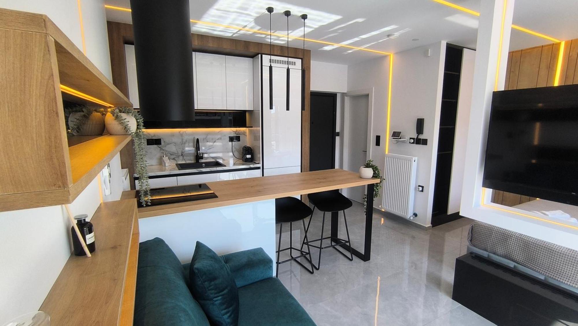 Larisa Absolute Suites, Sky View Smart Home Buitenkant foto